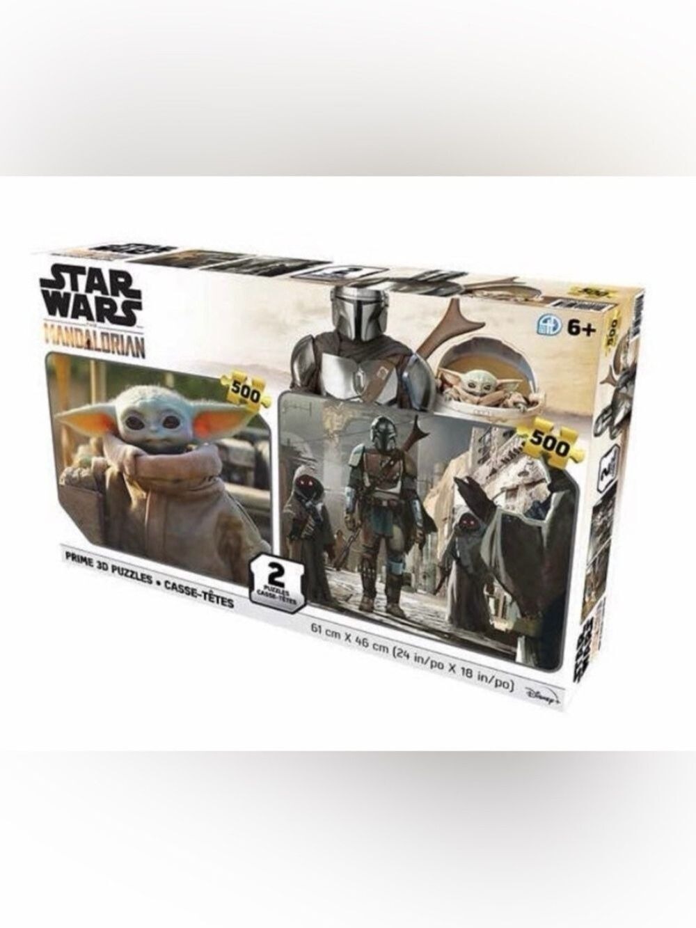 Star Wars Mandalorian 3D Puzzle Set of 2!